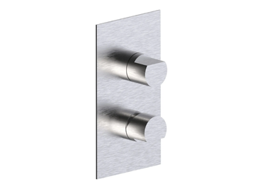 BORGIA 89523V2 - Recessed stainless steel shower mixer with diverter by Rubinetterie Frattini - view 2